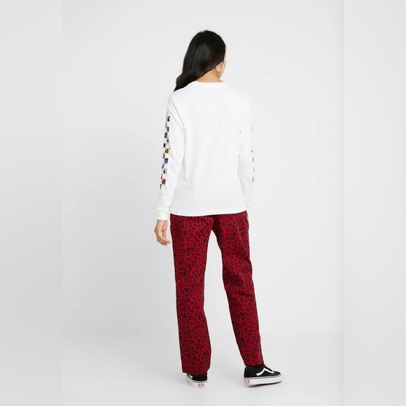 VANS Authentic Chino Pant in Chili Pepper Leopard - Picture 2 of 10